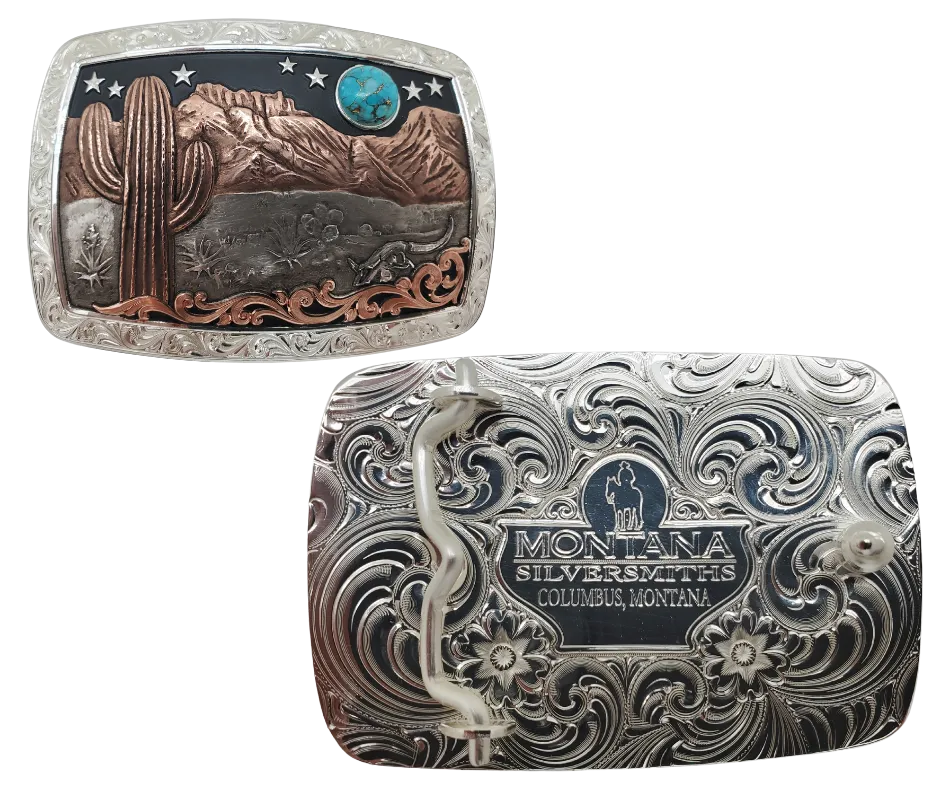 The "Desert Moon" Belt Buckle