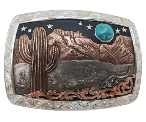 The "Desert Moon" Belt Buckle
