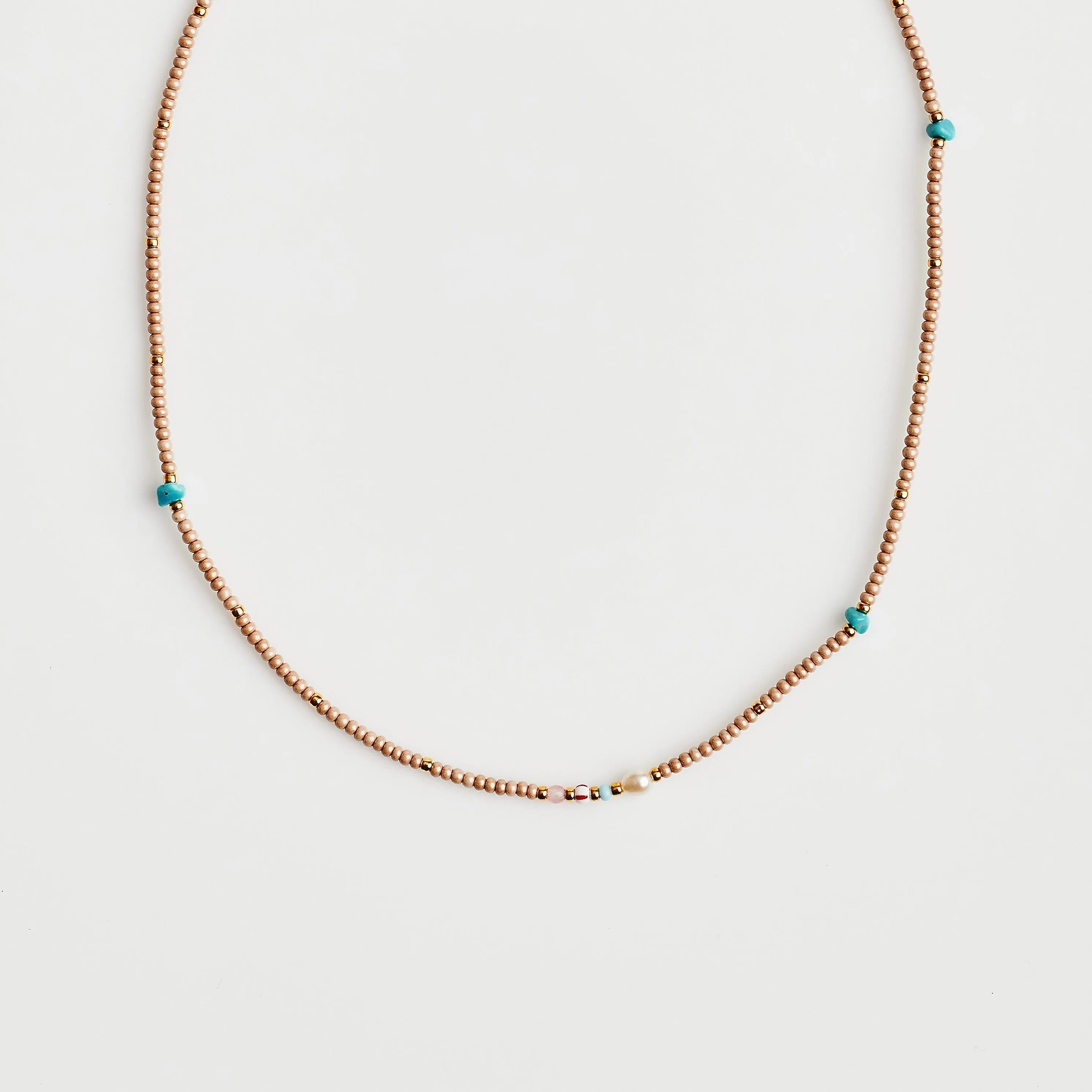The Sands Turquoise Bead Necklace