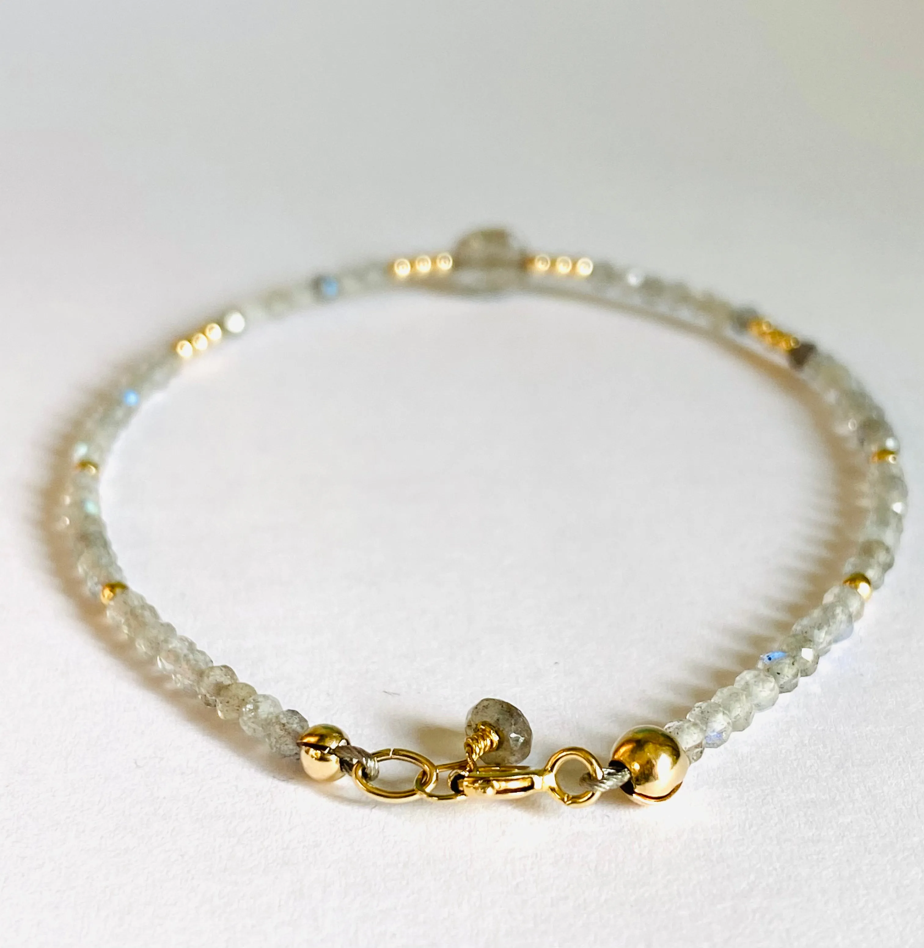 Tiny Moonstone Sparkle Bracelet