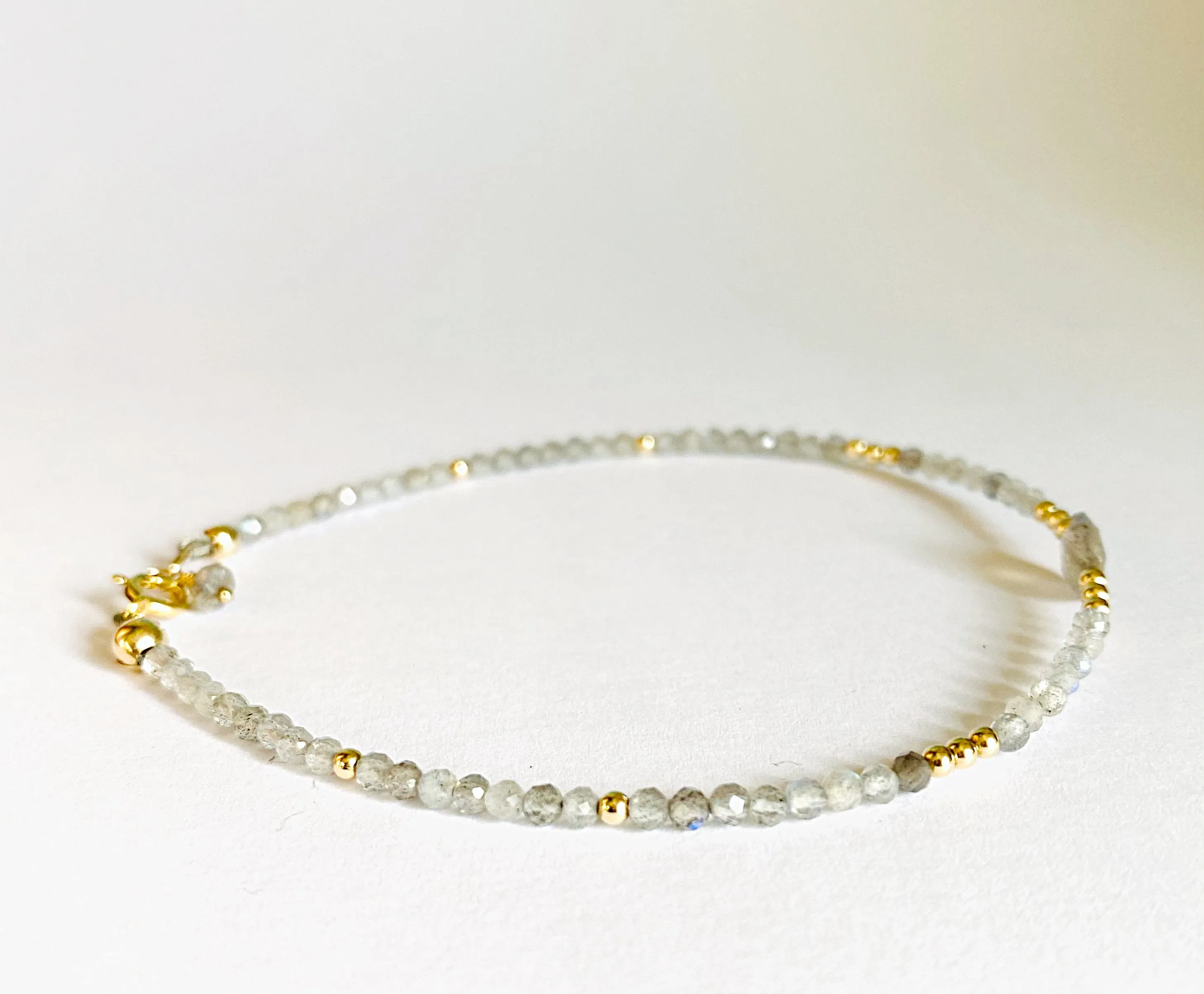 Tiny Moonstone Sparkle Bracelet