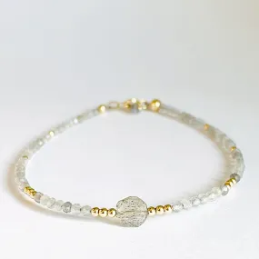 Tiny Moonstone Sparkle Bracelet