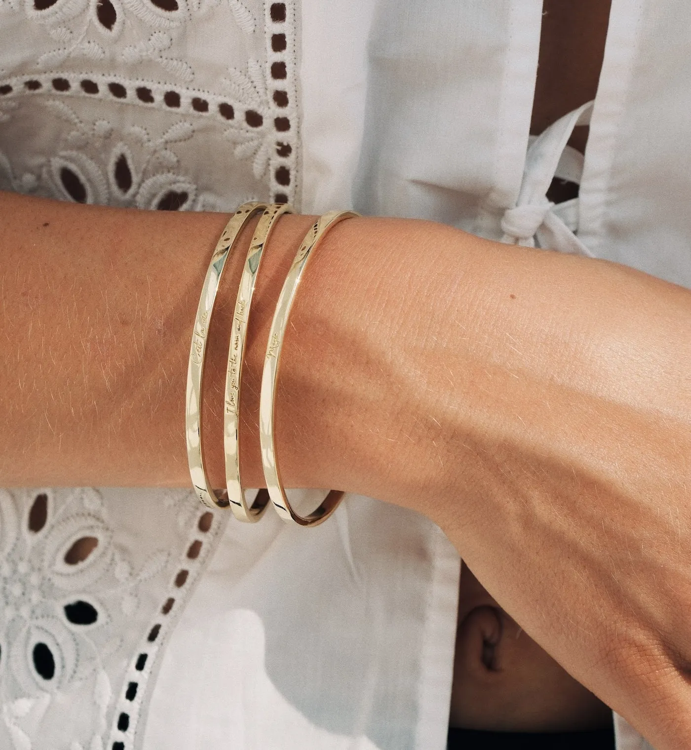 To The Moon And Back Bangle