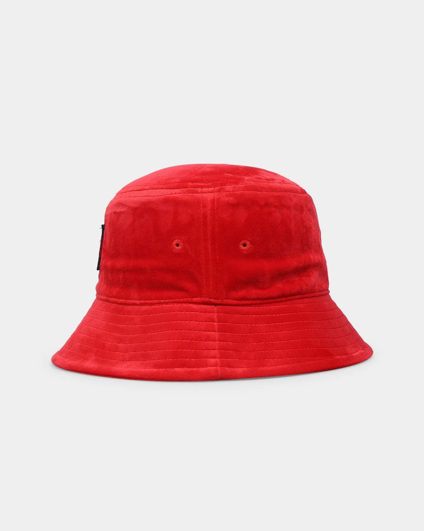 Tommy Hilfiger Women's TJW Heritage Velvet Bucket Hat Deep Crimson
