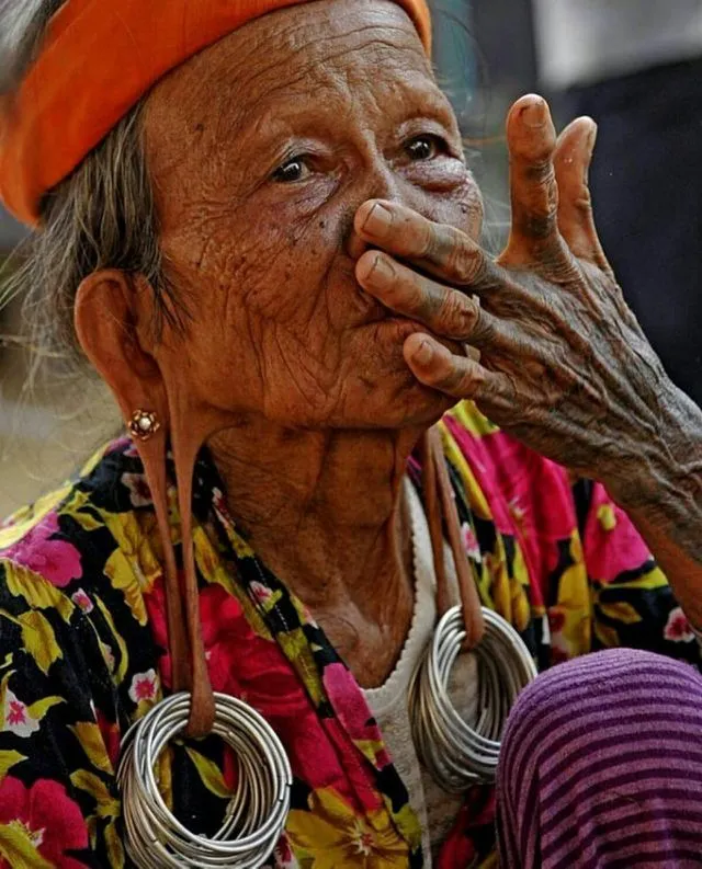 Unique Earthtones Hand crafted Ethnic Glass Trade Beads Necklace with Buffalo Bone Hand Carved Pendant of Protective Ancestor for Good Luck, Borneo Kalimantan, Indonesia NECK32   1 Flapper Coconut necklace.