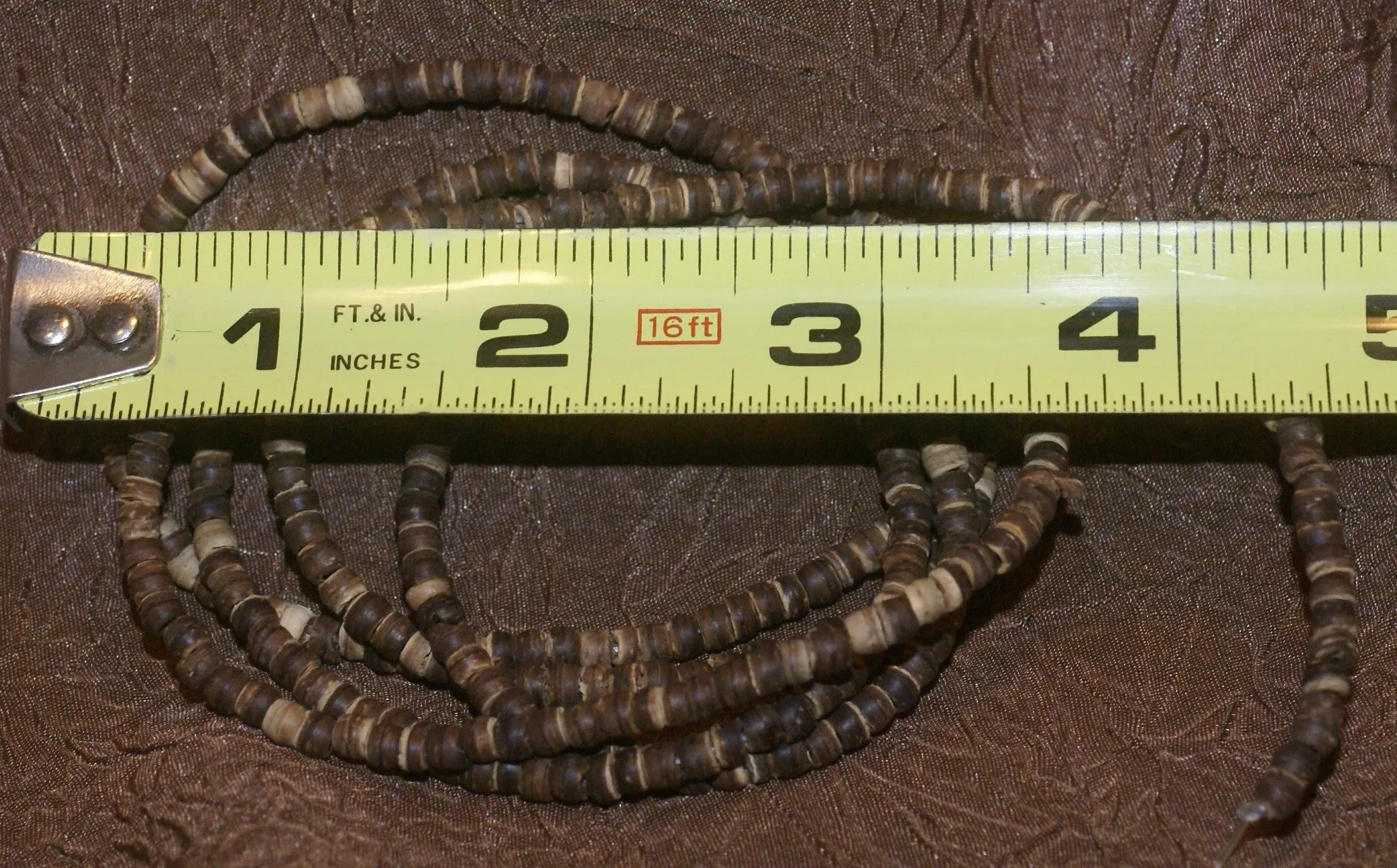 Unique Vintage Hand crafted Ethnic Old Glass Trade & Amber Beads, Real Pearls, Rudhaccha & Seed Beads Necklace with 3 Asian Buffalo Bone Hand Carved Pendants of fish “Zodiac Pisces”, Borneo, Indonesia NECK30   1 Flapper Coconut necklace.