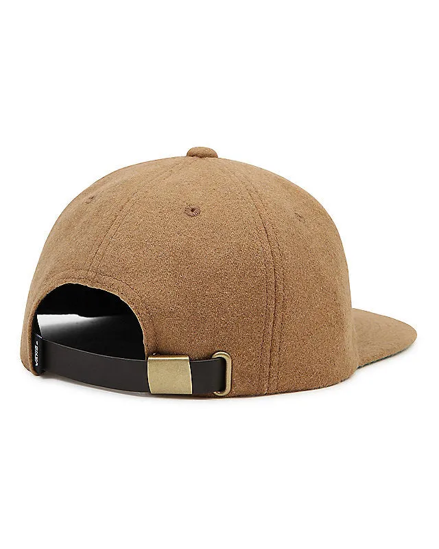 VANS CLARK VINTAGE UNSTRUCTURED HAT BROWN