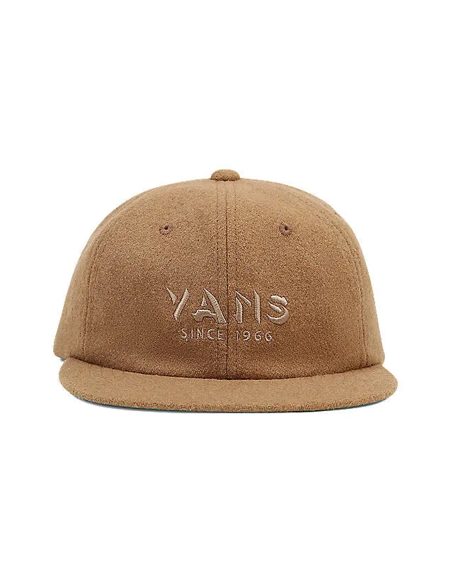 VANS CLARK VINTAGE UNSTRUCTURED HAT BROWN