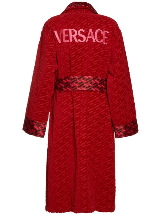 Versace   Greca Signature bathrobe 