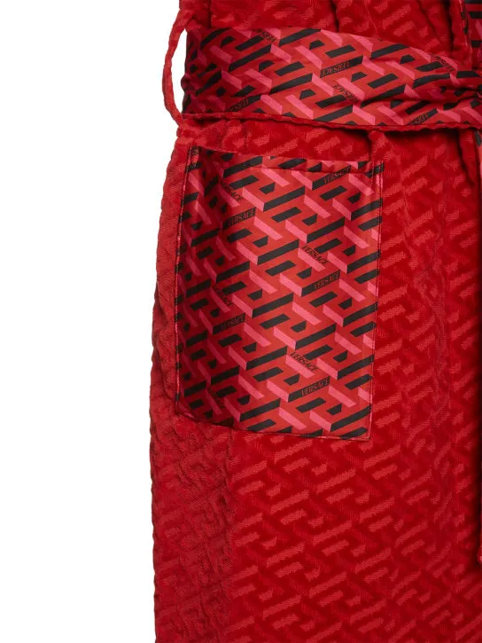 Versace   Greca Signature bathrobe 