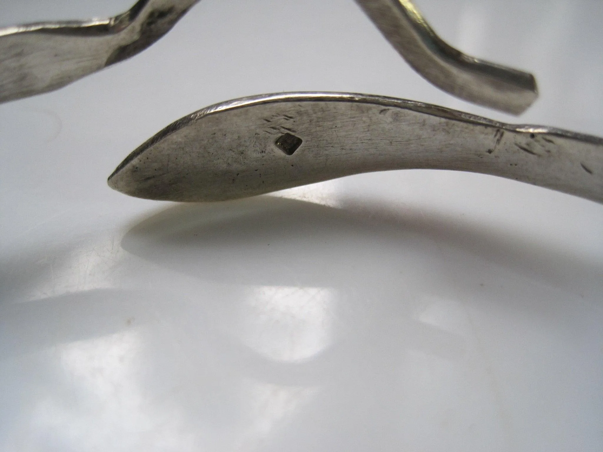 Vintage Egyptian Silver Snake Upper Arm Bracelet or Bangle
