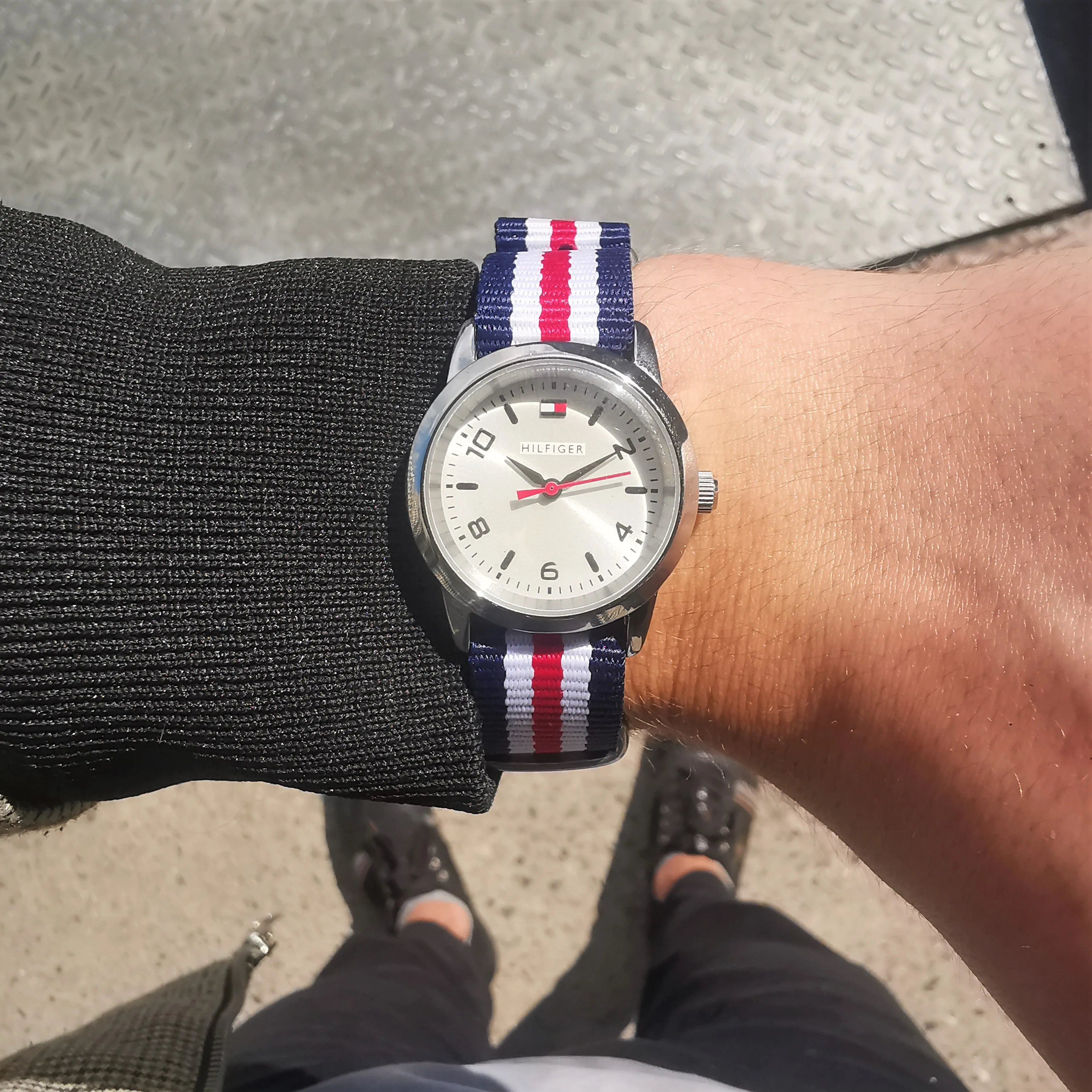 Vintage Women's Stainless Steel HILFIGER Quartz Watch
