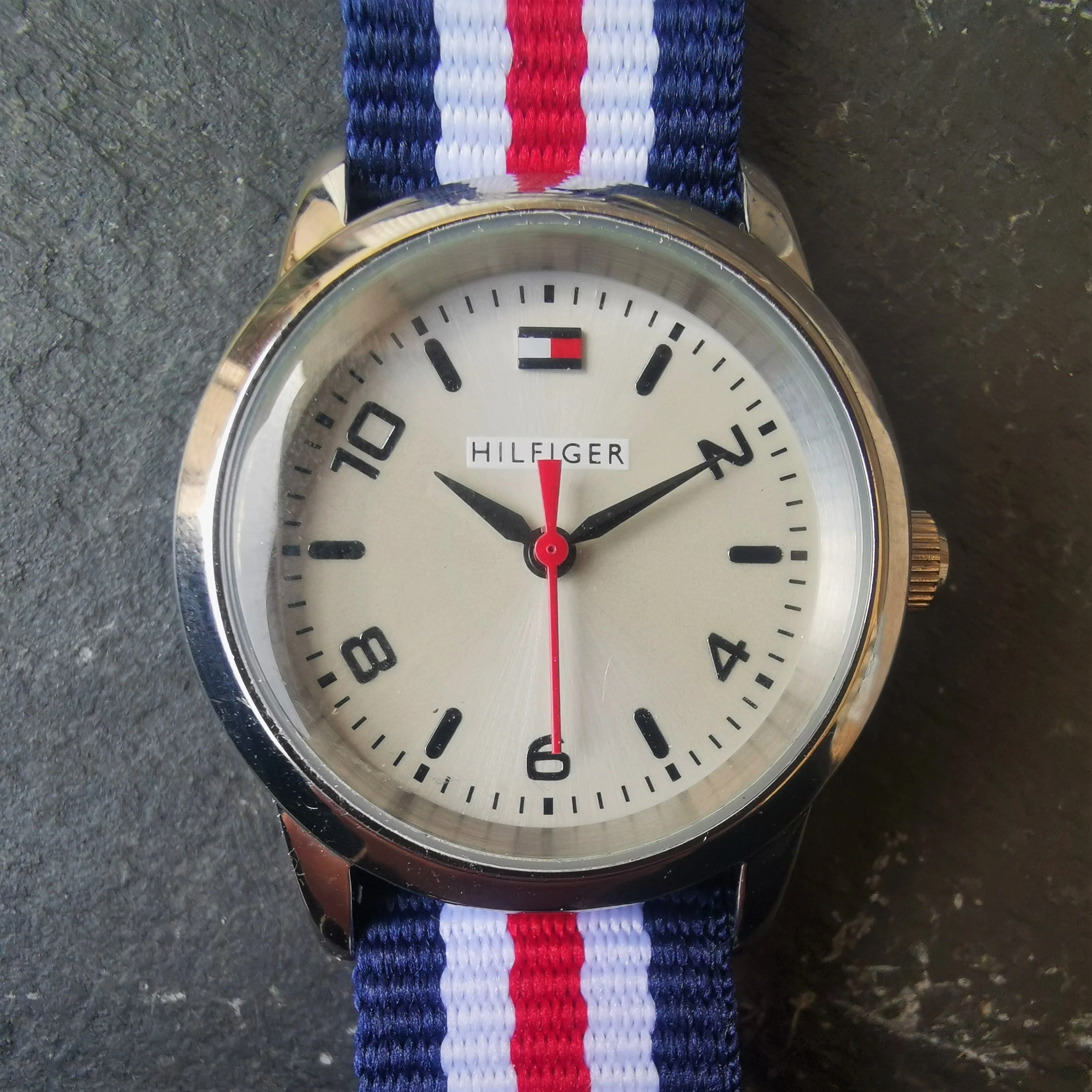 Vintage Women's Stainless Steel HILFIGER Quartz Watch
