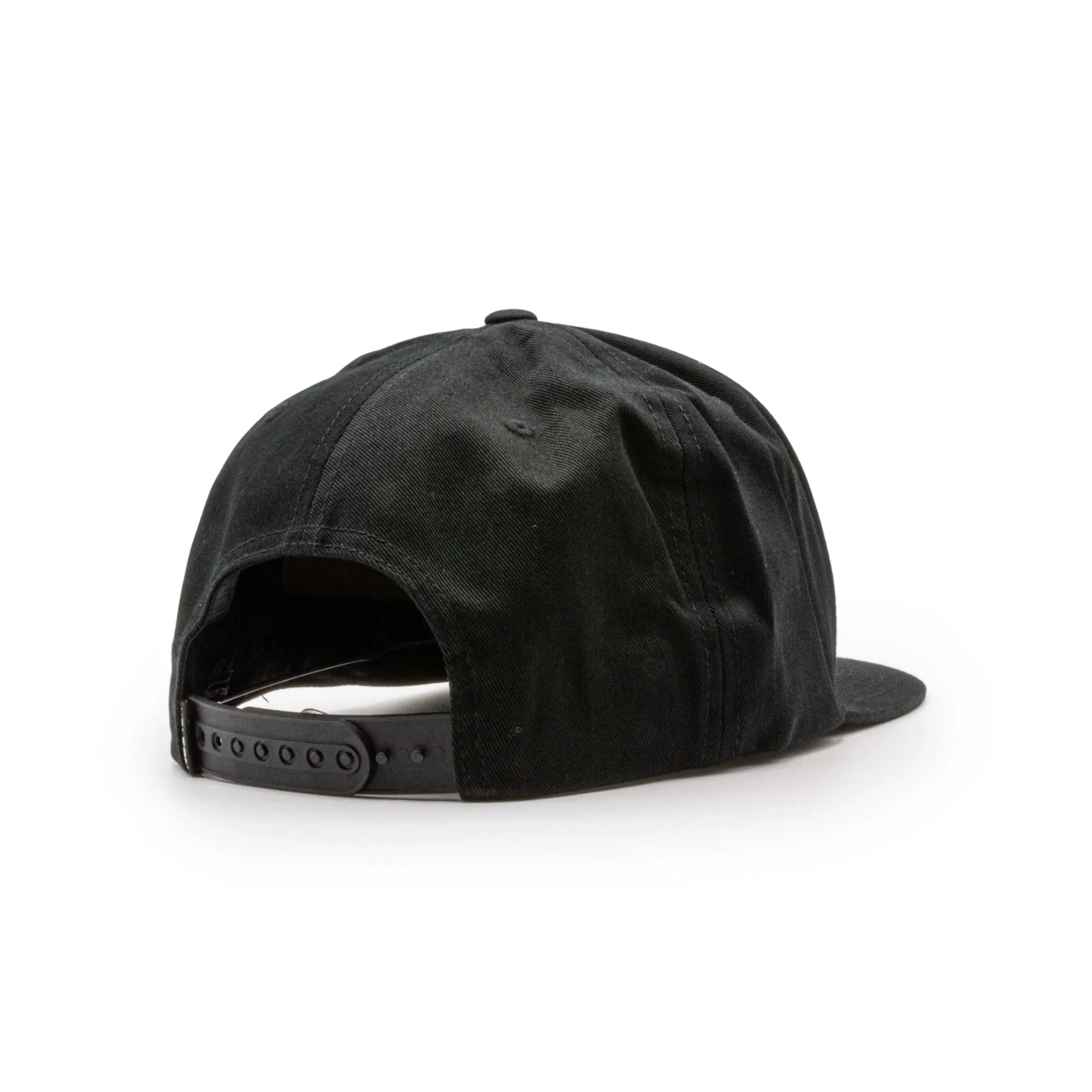 Volcom Quarter Twill Snapback Cap - Black