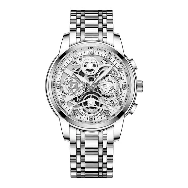 Watch Men's Hollow Men's Quartz Watch Luminous Waterproof Non-Mechanical