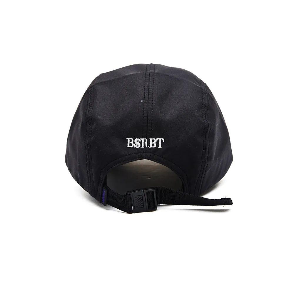 WEWE 5 PANNEL CAMP CAP BLACK
