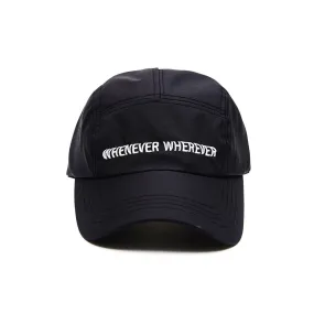 WEWE 5 PANNEL CAMP CAP BLACK