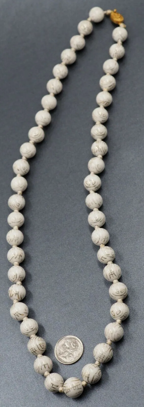 White Beaded Necklace