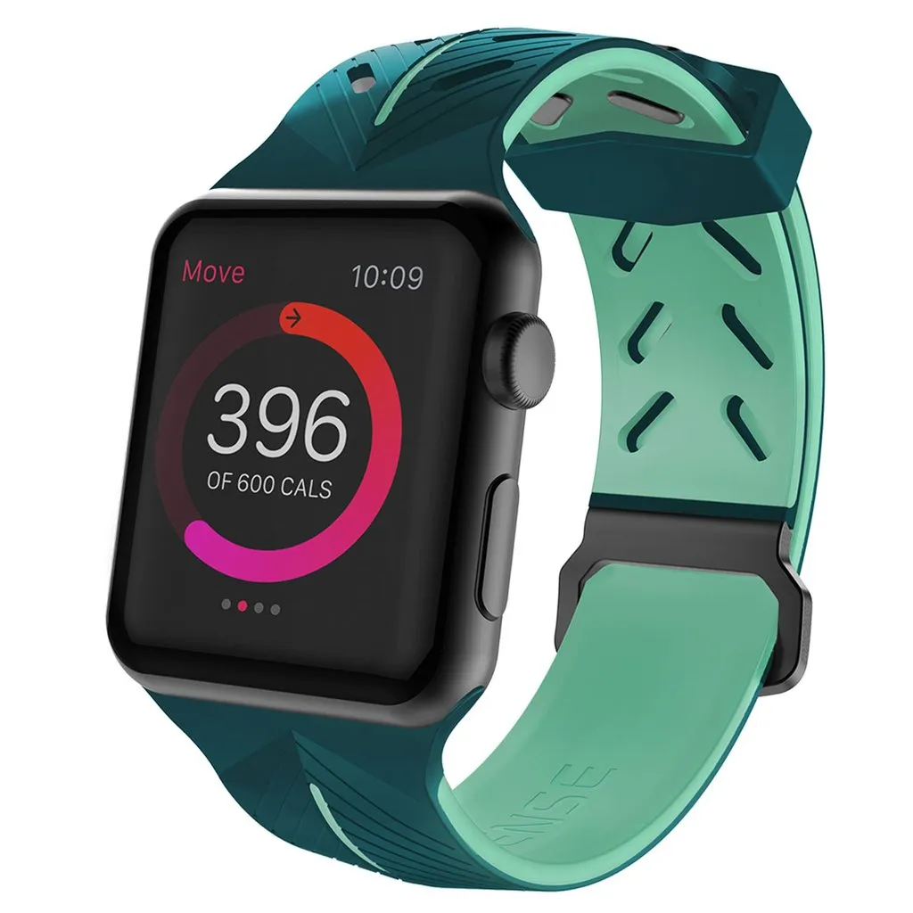 X-Doria Action Band Silicone Apple Watch Band Watchband
