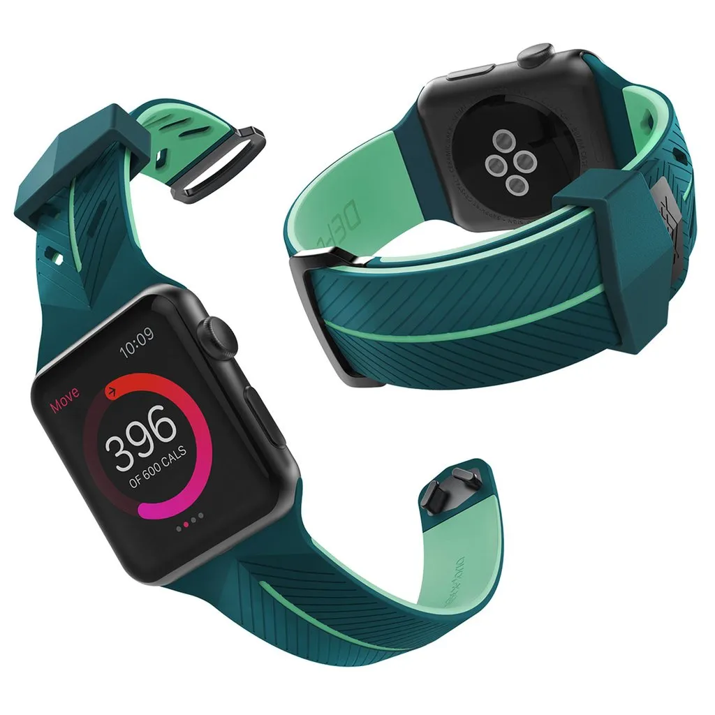 X-Doria Action Band Silicone Apple Watch Band Watchband