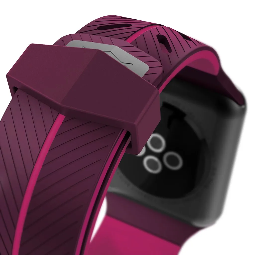 X-Doria Action Band Silicone Apple Watch Band Watchband
